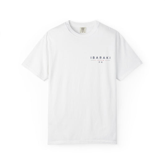 Ibaraki Japan Cherry Blossom T-Shirt — Ushiku Daibutsu Scenic Tee