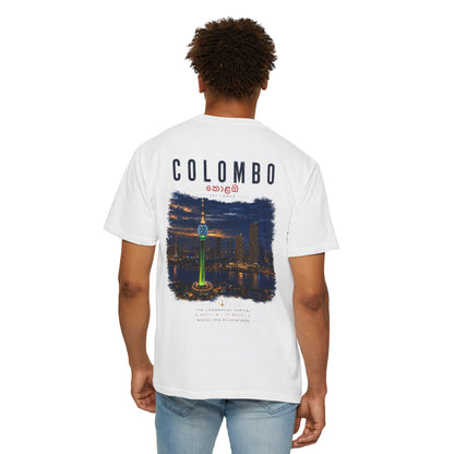 Colombo Nightscape T-Shirt — Sri Lanka Cityscape Tee