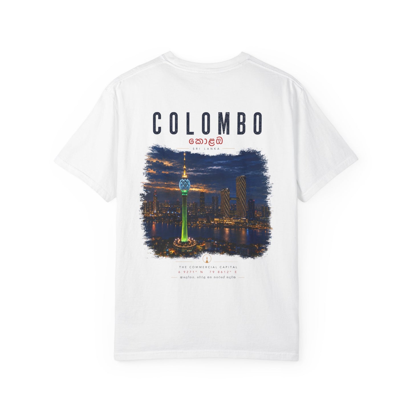 Colombo Nightscape T-Shirt — Sri Lanka Cityscape Tee