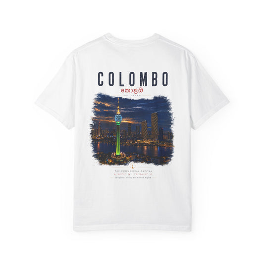 Colombo Nightscape T-Shirt — Sri Lanka Cityscape Tee