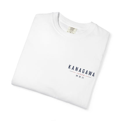 Kanagawa Japan Graphic T-Shirt — Sea, Temples & City Lights