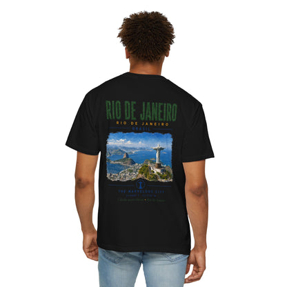 Rio de Janeiro Photo Tee — Christ the Redeemer Vintage Travel T-Shirt