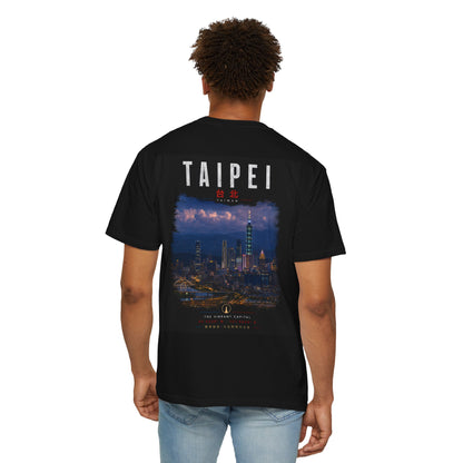 Taipei City Skyline T-Shirt — Vintage Travel Graphic Tee