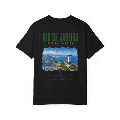 Rio de Janeiro Photo Tee — Christ the Redeemer Vintage Travel T-Shirt