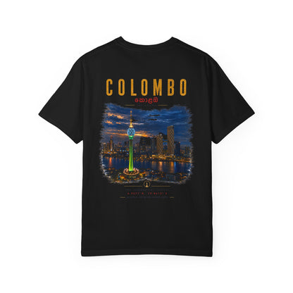 Colombo Nightscape T-Shirt — Sri Lanka Cityscape Tee