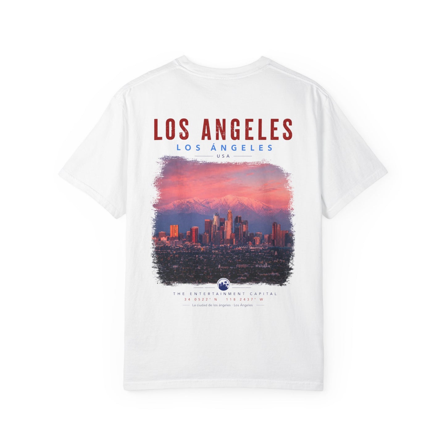 Los Angeles Skyline T-Shirt — Sunset City Graphic Tee