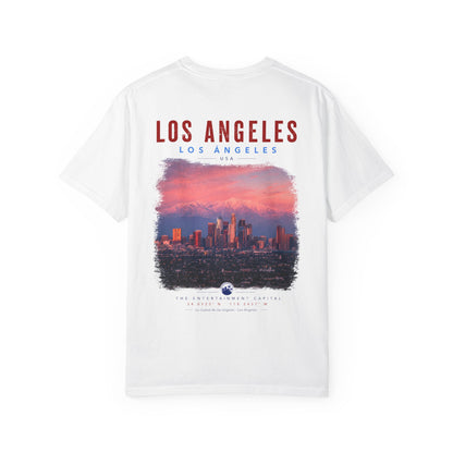 Los Angeles Skyline T-Shirt — Sunset City Graphic Tee