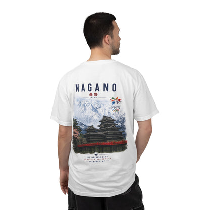 Nagano Japanese Alps T-Shirt – Matsumoto Castle Graphic Tee