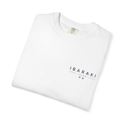 Ibaraki Japan Cherry Blossom T-Shirt — Ushiku Daibutsu Scenic Tee