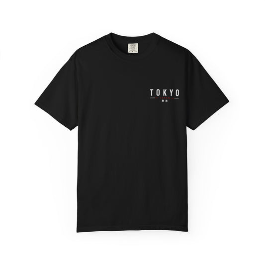 Tokyo Night Street Photo T-Shirt — Vintage Cityscape Graphic Tee