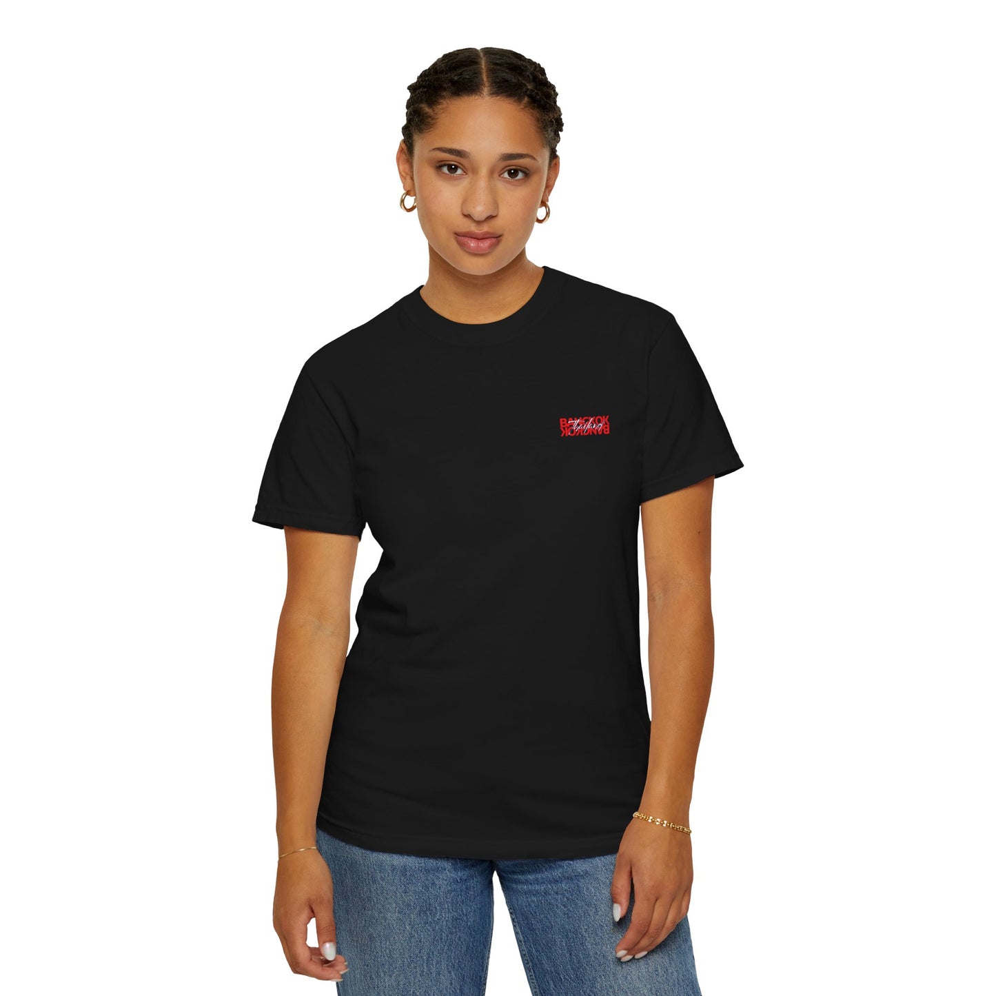 Bangkok Temple Sunset T‑Shirt — Thai Travel Graphic Tee