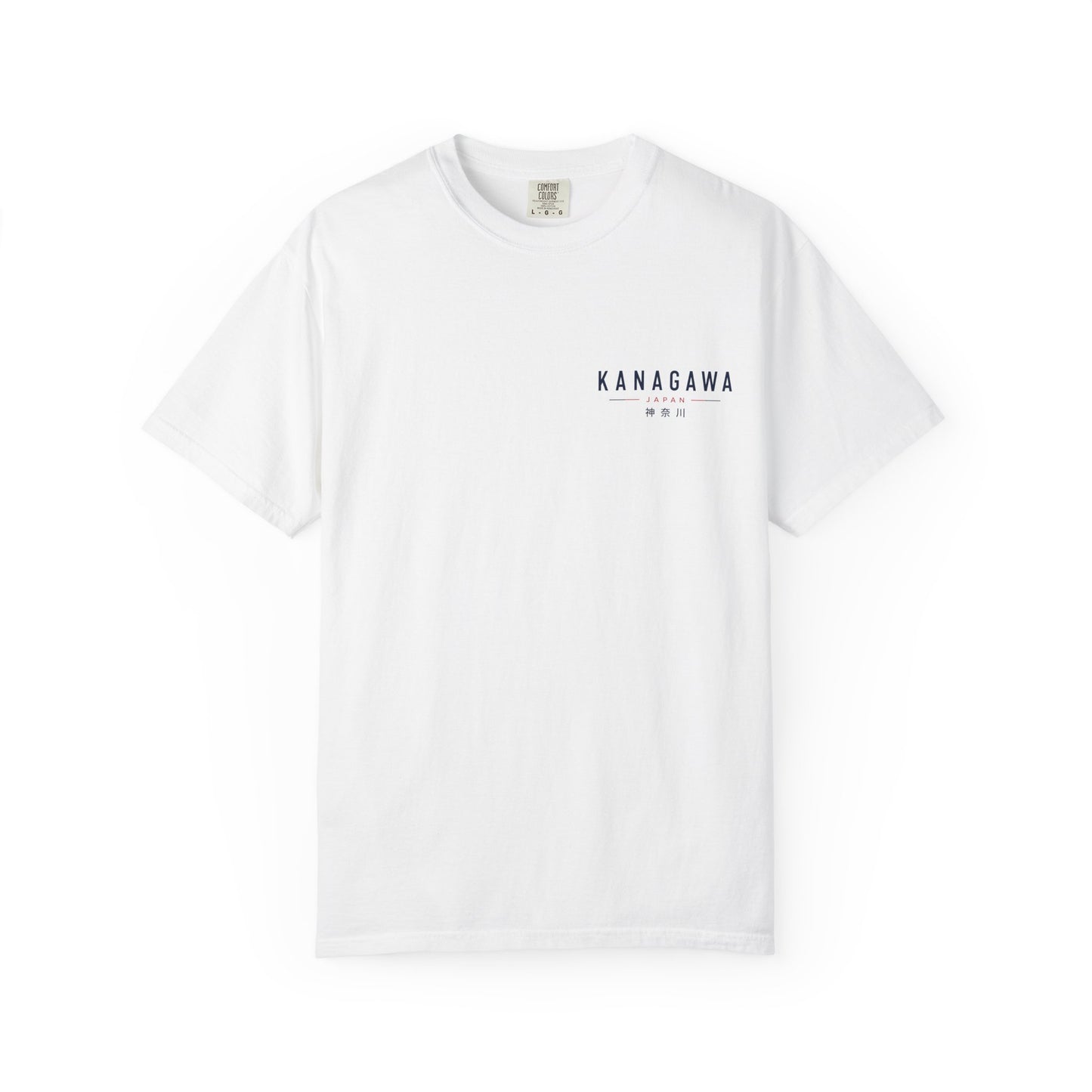 Kanagawa Japan Graphic T-Shirt — Sea, Temples & City Lights