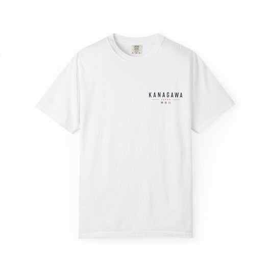 Kanagawa Japan Graphic T-Shirt — Sea, Temples & City Lights